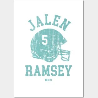 Jalen Ramsey Miami Helmet Font Posters and Art